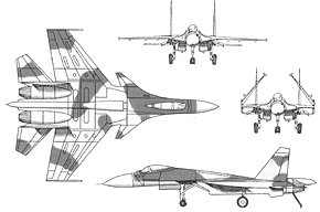 корабельный самолет Су-33