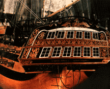 корма старинного судна
