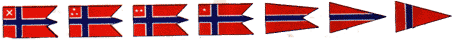 флаги должностных лиц ВМФ Норвегии